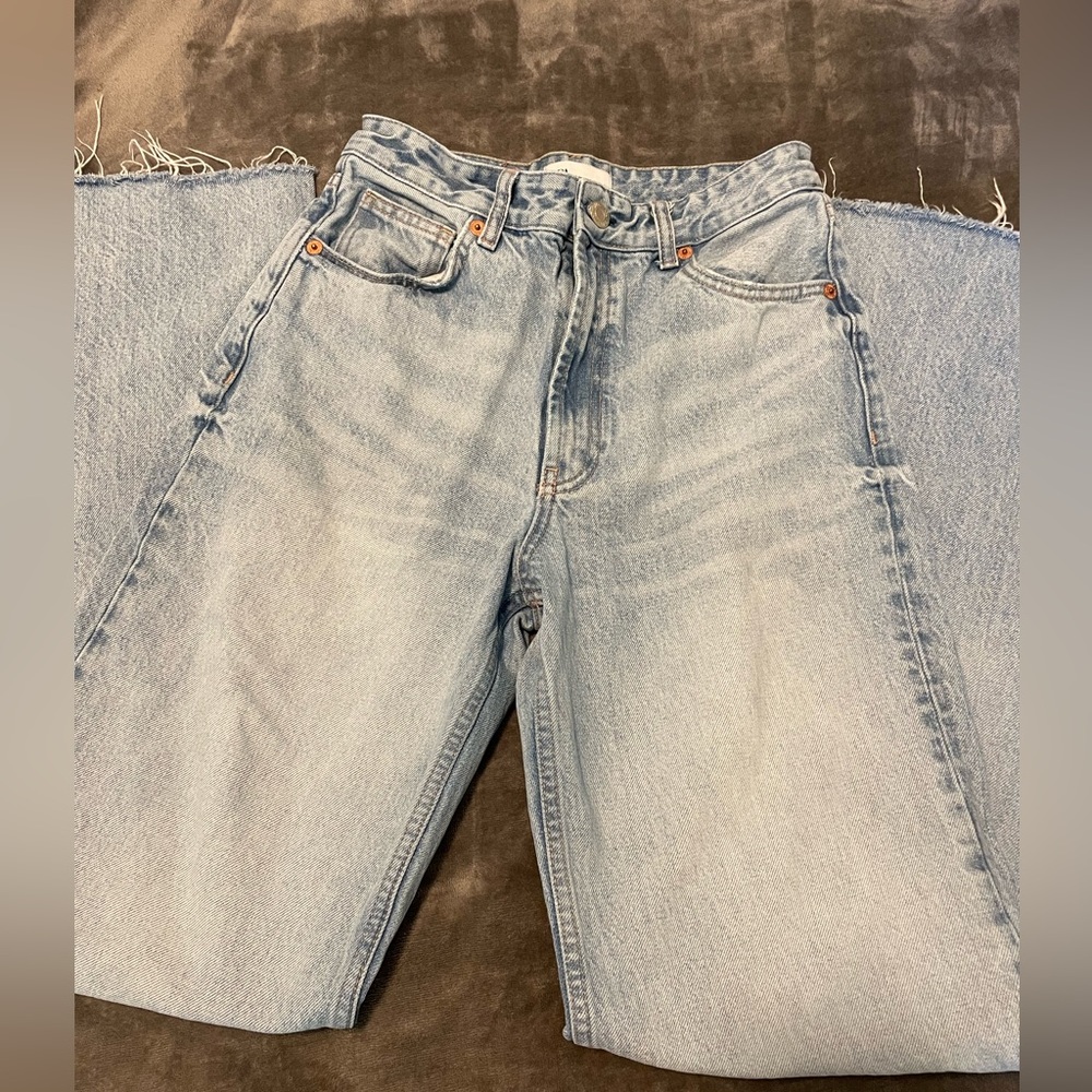 Zara wide leg jeans